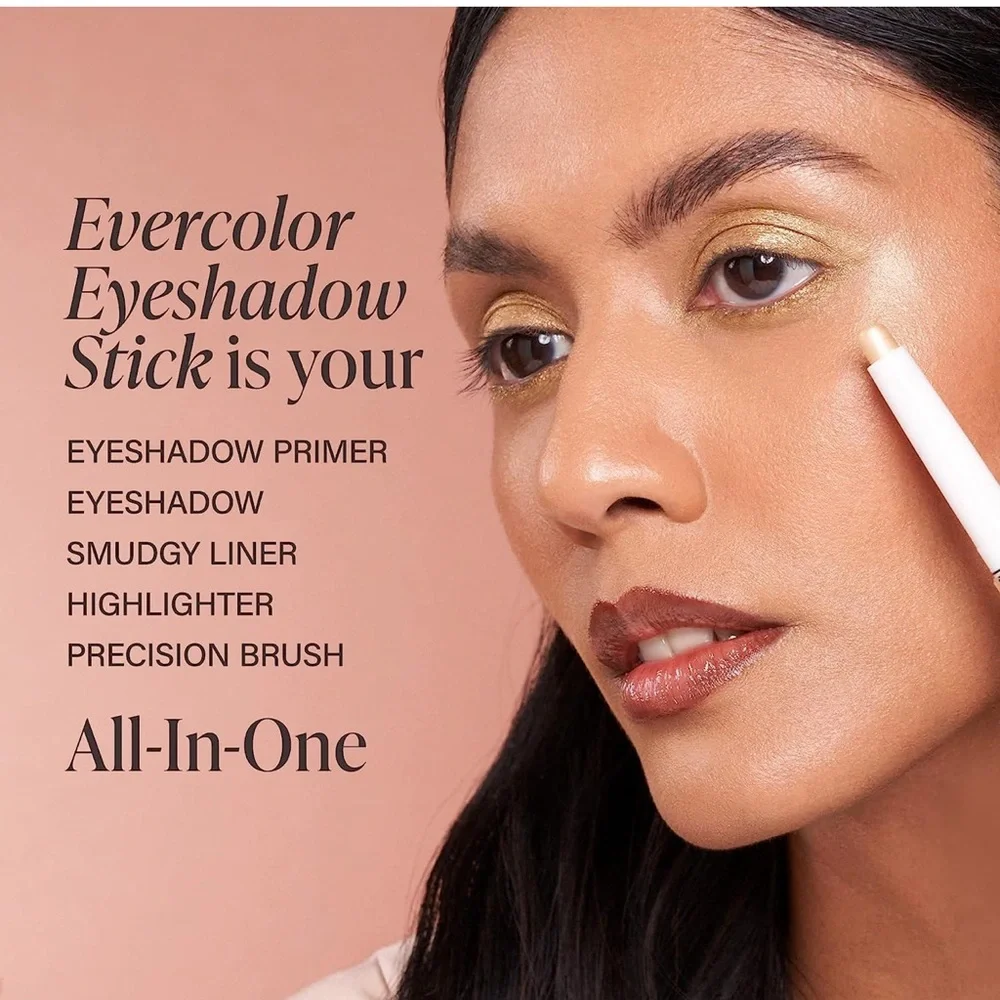 Mally Beauty Evercolor Cream Eyeshadow Stick Rosy Taupe Shimmer NEW IN BOX